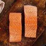 Filé de salmão s/pele 200G congelado