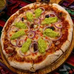 Pizza Guacamole Los Alebrijes