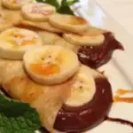 PANQUECA DE BANANA C/ CHOCOLATE