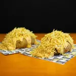 2 Batatas strogonoff + Catupiry