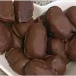 Banana com chocolate