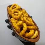 meia  aneis cebola