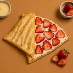 Crepa Fresas con crema