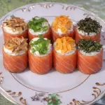 Joe de salmão crispys mix (8un)
