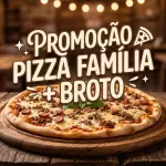 FAMILIA 50CM 3 SABORES c/BORDA+BROTO