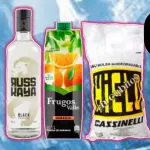 Combo Vodka Russkaya Black