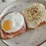 Duo de Croque Madame e Monsieur