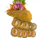 temaki croc+hossomaki hot salmão+beb