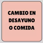 Cambio o extra