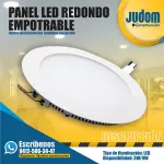 Panel Led Redondo Empotrable 18W