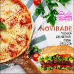 🍕 Meia Pizza, 2 Xis 🍔 e Fritas  🍟