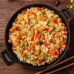 Manchurian Pork Fried Rice