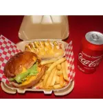 COMBO 3 (🍔 RES 🥓o 🍍con 🍟+🛢️)