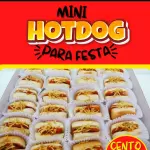 Mini Hot dog para festa 🤤