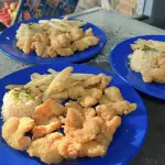 Camarones empanizados