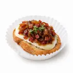 Bruschetta cebola caramelizada