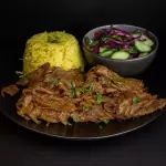 Shawarma Bife on the Plate