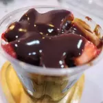 Fondue no copo