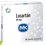 LOSARTAN 50MG CAJA X 30 TABLETAS