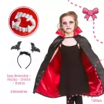 Traje Vampira Especial Infantil