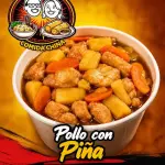 Pollo con piña