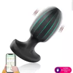Plug anal vibratório por aplicativo