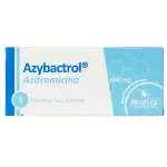 AZYBACTROL 500 MG 3 TBS ICOM