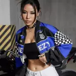 CHAQUETA ROMWE AZUL