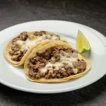 TACO VAMPIRO CON QUESO