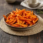 Porción de camote frito