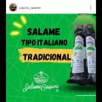 Salame caipira tipo italiano