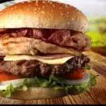 Hamburguesa súper Pecato