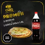 2 PIZZA MUZZA + 1 COCA COLA 1.5L🍕
