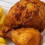 PRESAS DE POLLO FRITO