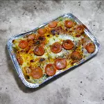 Gratinado choripizza