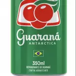 Uma lata de guaraná geladissima