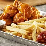 Wings / boneless 8 pzas con papas