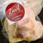 Mini pão sírio coração 12 unidades