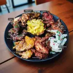 20 Alitas (4 sabores) + papas