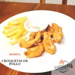MENU INFANTIL - CROQUETAS DE POLLO