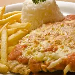 Filé à Parmegiana de carne 300g