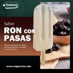 Paleta de Ron con Pasas