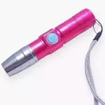 Lanterna Uv Rosa Premium Cabine USB