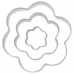 Cortadores Set de 3 Flores mini