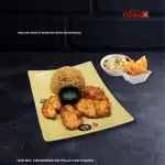 M14-Chicharron de Pollo + Chaufa