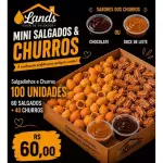 Salgadinhos e Churros 100 Unidades