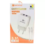 CARREGADOR RÁPIDO V8 PEINING PEI-201