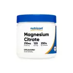 Nutricost Citrato de Magnesio polvo.