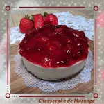 Cheesecake de Morango S/Trigo