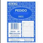Talão Pedido Preto (6866)